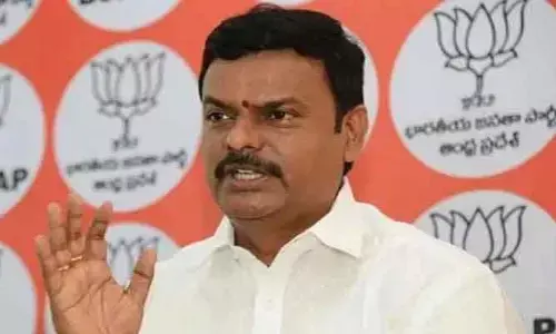 రాష్ట్ర బీజేపీ అధ్యక్షుడి బరిలో మాధవ్.. అనుచరులతో కలిసి నామినేషన్ దాఖలు