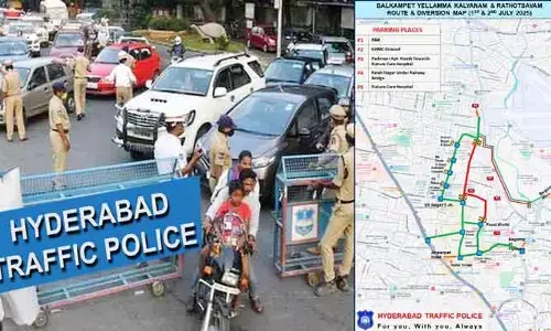హైదరాబాద్ వాసులకు అలర్ట్.. బల్కంపేట ఎల్లమ్మ కళ్యాణం.. ఈ రూట్లు బంద్‌..