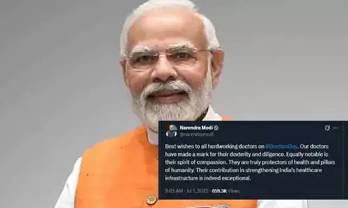 ఆరోగ్య రంగాన్ని బలపర్చడంలో వైద్యుల కృషి అసాధారణమైనది: ప్రధాని మోడీ