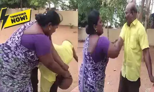 బాలికల పట్ల ఉపాధ్యాయుడి అసభ్య ప్రవర్తన.. తాట తీసిన మహిళలు