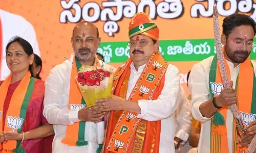 అంకితభావంతో పనిచేస్తా: తెలంగాణ బీజేపీ కేడర్‌కు రాంచందర్ రావు హామీ