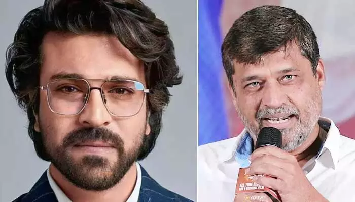 రామ్ చరణ్తో దిల్ రాజు మరో సినిమా.. సారీ చెబుతూ క్లారిటీ ఇచ్చిన నిర్మాత రామ్ చరణ్తో దిల్ రాజు మరో సినిమా.. సారీ చెబుతూ క్లారిటీ ఇచ్చిన నిర్మాత