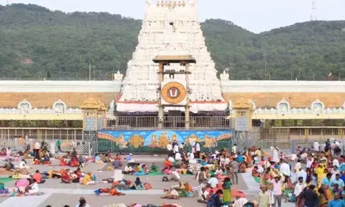Tirumala News:తిరుమలలో స్వల్పంగా తగ్గిన భక్తుల రద్దీ