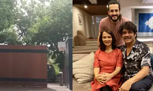 అక్కినేని ఇంట్లోకి చొరబడిన నలుగురు వ్యక్తులు