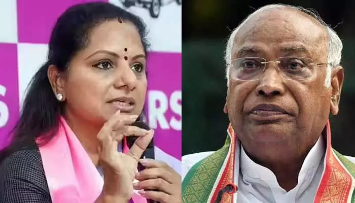 ఎప్పుడూ రాజకీయాలేనా?.. బీసీలపై శ్రద్ధ లేదా?.. ఖర్గేకు MLC కవిత లేఖ ఎప్పుడూ రాజకీయాలేనా?.. బీసీలపై శ్రద్ధ లేదా?.. ఖర్గేకు MLC కవిత లేఖ