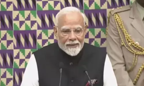 Pm modi: భారత్ ప్రజాస్వామ్యానికి తల్లి.. ఘనా పార్లమెంటులో ప్రధాని మోడీ