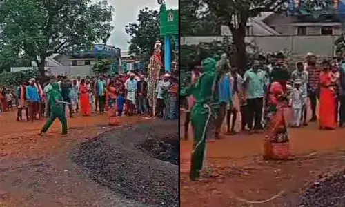 అమాయకురాలిపై హింస.. మంత్రాల పేరుతో పాశవికత