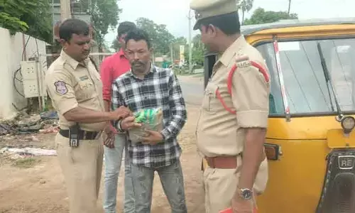 గంజాయి సరఫరా చేస్తున్న వ్యక్తి అరెస్ట్..