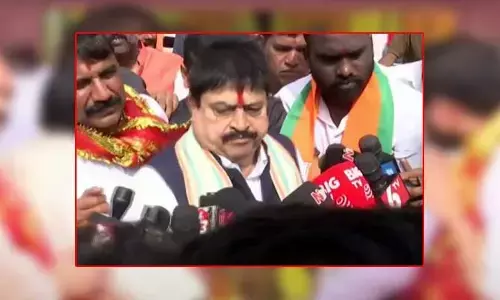 చార్మినార్‌కు బీజేపీ స్టేట్ చీఫ్ రాంచందర్ రావు.. కాసేపట్లో బాధ్యతల స్వీకరణ
