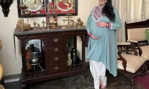 పెళ్లి కాకుండానే తల్లి కాబోతున్న ప్రముఖ నటి.. ఆరు నెలల కడుపుతో   ఉన్నానని ఫొటోలు షేరింగ్..