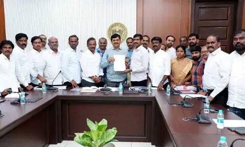 జీపీవోల కోసం మంత్రి పొంగులేటికి ఉద్యోగ జేఏసీ చైర్మన్ కీలక రిక్వెస్ట్