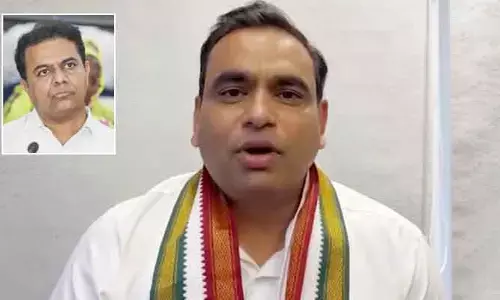 కేటీఆర్ పిచ్చి మాటలు మాట్లాడకు.. ఎంపీ చామల హాట్ కామెంట్స్