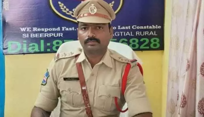 బీర్ పూర్ ఎస్సైగా సబ్బాని రాజు బీర్ పూర్ ఎస్సైగా సబ్బాని రాజు