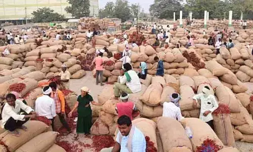 మిర్చి వ్యాపారికి బెదిరింపులు..గంజాయి కేసులో ఇరికిస్తామంటూ 6 లక్షలు వసూలు