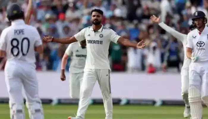 లంచ్ బ్రేక్... మరో 4 వికెట్లు తీస్తే టీమిండియా విక్టరీ ఖాయం