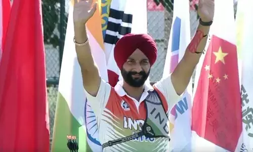 ఆసియా చాంపియన్‌షిప్‌లో సత్తాచాటిన పారా ఆర్చర్ హర్విందర్‌.. రెండు బంగారు పతకాలు కైవసం