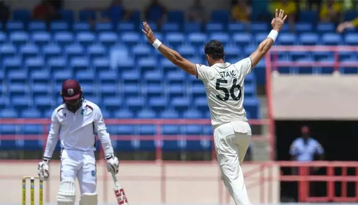 WI VS AUS : వెస్టిండీస్ చిత్తు.. రెండో టెస్టూ కంగారులదే WI VS AUS : వెస్టిండీస్ చిత్తు.. రెండో టెస్టూ కంగారులదే