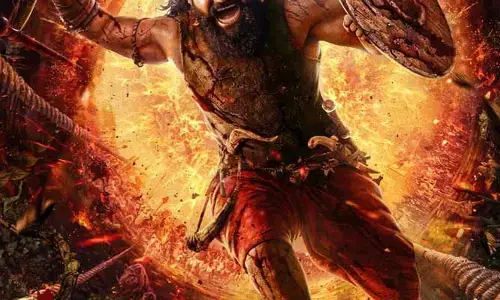 కాంతార ప్రీక్వెల్ రిలీజ్ డేట్ వ‌చ్చేసిందోచ్.. పవర్‌ఫుల్ లుక్‌తో ఫ్యాన్స్‌కి ఫుల్ ట్రీట్ ఇచ్చేసిన హీరో..