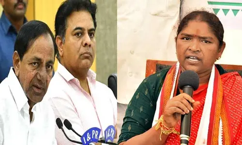 Seethakka:బీఆర్ఎస్‌లో చేరలేదనే నాపై కక్ష..  కేసీఆర్, కేటీఆర్ పై  సీతక్క సంచలన వ్యాఖ్యలు