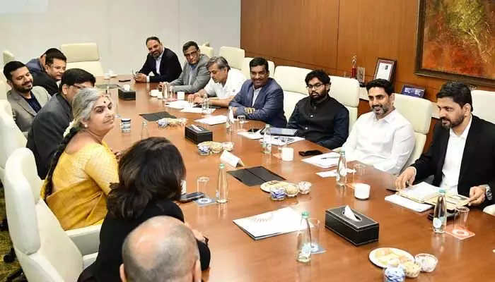 విశాఖలో జీసీసీ ఇన్నోవేషన్ క్యాంపస్ ఏర్పాటుకు ఒప్పందం విశాఖలో జీసీసీ ఇన్నోవేషన్ క్యాంపస్ ఏర్పాటుకు ఒప్పందం