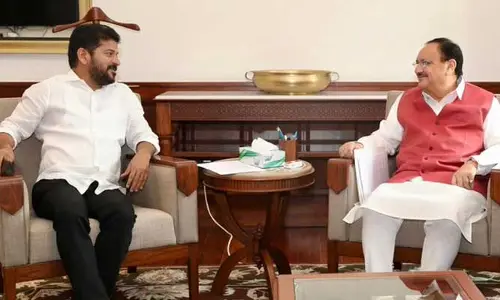 CM Revanth Reddy: కొనసాగుతున్న రేవంత్ రెడ్డి ఢిల్లీ టూర్.. జేపీ నడ్డాతో భేటీ