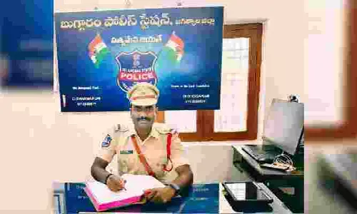 శాంతి భద్రతల పరిరక్షణకు కట్టుబడి పనిచేస్తా.. బుగ్గారం ఎస్సై సతీష్