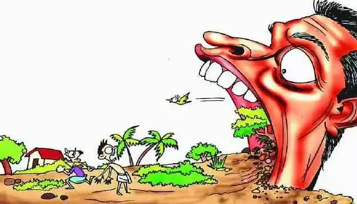 కోట్లు విలువ చేసే ప్రభుత్వ భూమి పై అక్రమ నిర్మాణం.. కోర్టు స్టే నడుస్తుండగానే పనులు..! కోట్లు విలువ చేసే ప్రభుత్వ భూమి పై అక్రమ నిర్మాణం.. కోర్టు స్టే నడుస్తుండగానే పనులు..!