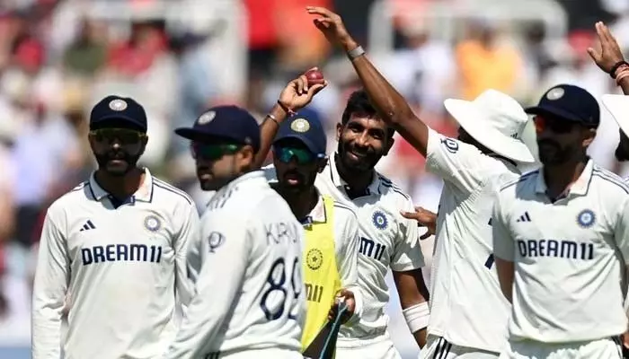 బుమ్రా ఫైఫర్.. ఇక బ్యాటర్లదే భారం..! బుమ్రా ఫైఫర్.. ఇక బ్యాటర్లదే భారం..!
