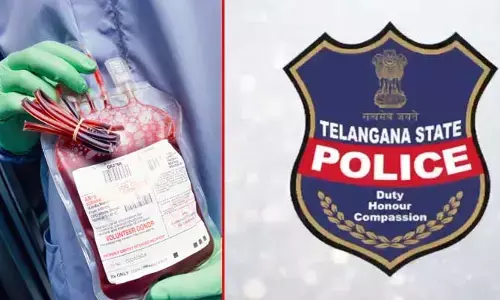 Blood Donation: పోలీసులే కాదు.. వారి ఫ్యామిలీ మెంబర్స్ కూడా..