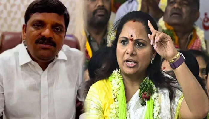 తీన్మార్ మల్లన్నపై ఫిర్యాదుకు కవిత! వారిని కల్వనున్న జాగృతి అధ్యక్షురాలు? తీన్మార్ మల్లన్నపై ఫిర్యాదుకు కవిత! వారిని కల్వనున్న జాగృతి అధ్యక్షురాలు?