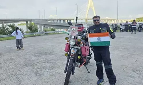 పల్నాడు to మంగోలియా.. 12 దేశాల్లో బైక్ రైడింగ్ చేస్తున్న తెలుగోడు.!