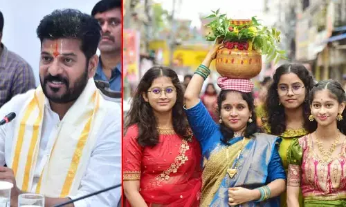 HYD: బోనాల్లో ఉత్సవాల్లో పాల్గొన్న CM రేవంత్