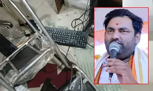 మల్లన్న ఆఫీస్‌పై దాడిని ఖండించిన MLA అనిరుధ్ రెడ్డి