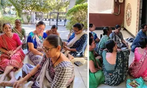 ఓల్డేజ్ స్కూల్.. అక్షరంతో అమ్మమ్మలు.!