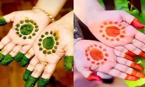 ఆషాఢం వచ్చిందీ.. గోరింటా పూసింది