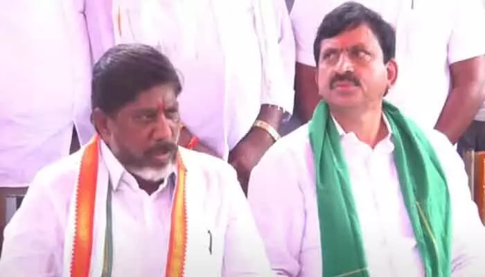 మీరు తప్పులు చేసి మాపై నిందలా.. బీఆర్ఎస్పై డిప్యూటీ సీఎం భట్టి ఫైర్ మీరు తప్పులు చేసి మాపై నిందలా.. బీఆర్ఎస్పై డిప్యూటీ సీఎం భట్టి ఫైర్