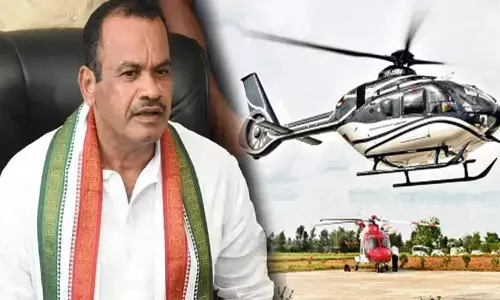 Komatireddy Venkat Reddy: సినిమా ఓపెనింగ్‌కి హెలికాప్టర్? మంత్రి కోమటిరెడ్డి పై విమర్శల వెల్లువ