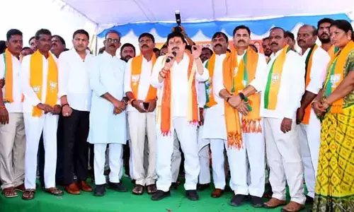 కాంగ్రెస్ ప్రభుత్వంపై రాష్ట్రంలో అసంతృప్తి : బీజేపీ అధ్యక్షుడు రామచందర్