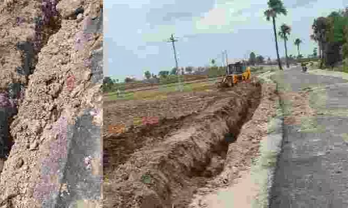 కలల రహదారికి గోతులే ప్రమాదం!