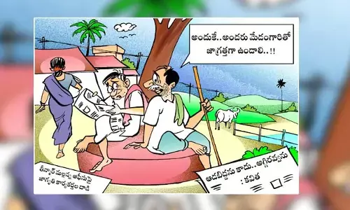Disha Cartoon: ఆడబిడ్డ కాదు.. అగ్గిరవ్వ