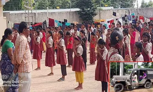 ఆ పాఠశాలలో సమయపాలన లేని టీచర్లు..