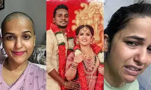 అదనపుకట్నం కోసం గుండు కొట్టించి చిత్రహింసలు..బిడ్డను చంపి మహిళ ఆత్మహత్య