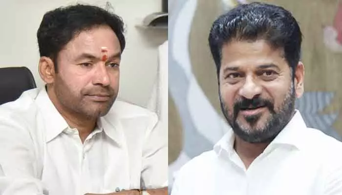 రాష్ట్రంలో పెట్టుబడులకు ఆ రెండు సంస్థలు సిద్ధం.. సీఎం రేవంత్కు కిషన్ రెడ్డి లేఖ రాష్ట్రంలో పెట్టుబడులకు ఆ రెండు సంస్థలు సిద్ధం.. సీఎం రేవంత్కు కిషన్ రెడ్డి లేఖ