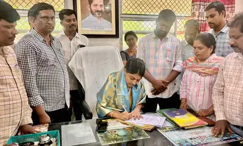 ఎంపీడీవోగా బాధ్యతలు స్వీకరించిన సుమలత