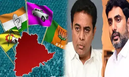 TG: కేటీఆర్, లోకేశ్ సీక్రెట్ భేటీపై తెలంగాణలో పొలిటికల్ హీట్