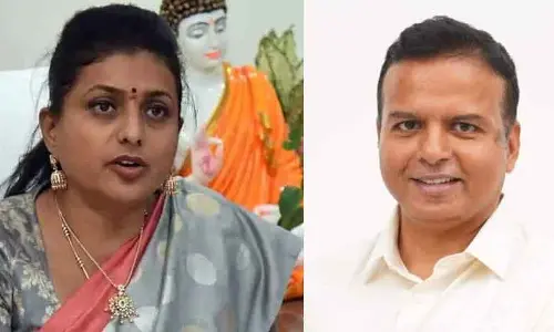 కాణిపాకం వచ్చి ప్రమాణం చేయ్:  రోజాకు ఎమ్మెల్యే భాను ప్రకాశ్ సవాల్