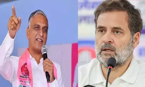 Harish Rao: రాహుల్ గాంధీ ట్వీట్ కు హరీశ్ రావు కౌంటర్