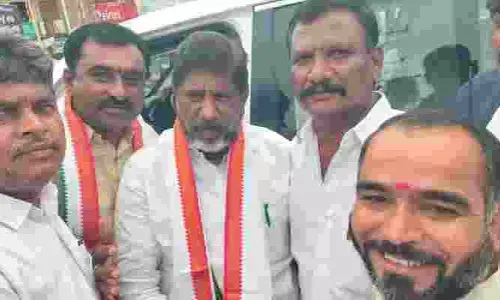 కొండమల్లేపల్లిలో కాంగ్రెస్ నేతల ఘన స్వాగతం..