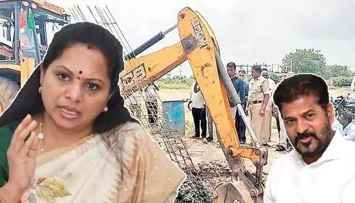 ‘జై తెలంగాణ’ అనని సీఎం పాలన ఇది.. ఎమ్మెల్సీ కవిత సంచలన ట్వీట్ ‘జై తెలంగాణ’ అనని సీఎం పాలన ఇది.. ఎమ్మెల్సీ కవిత సంచలన ట్వీట్