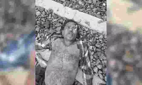 రైలు ఢీకొన్న ఘటనలో గుర్తుతెలియని వ్యక్తి మృతి..